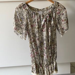 Red Valentino floral top